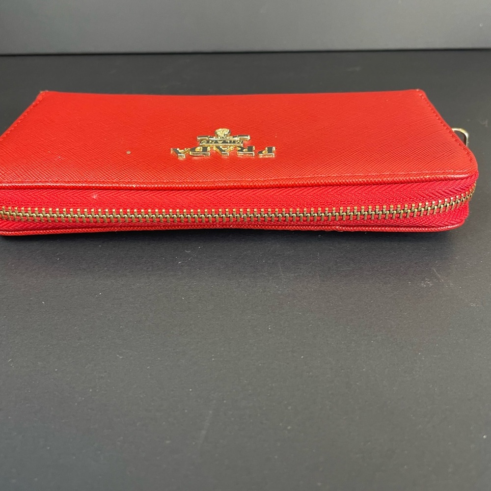 Prada Red Wallet - Picture 6 of 10